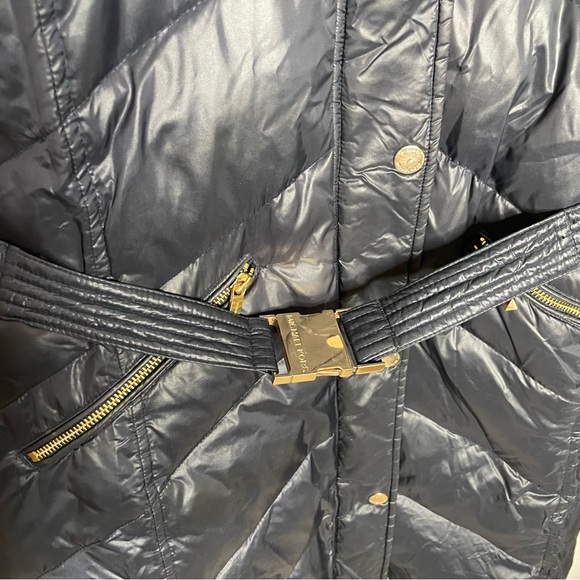 Michael Kors navy blue puffer jacket size Medium - Picture 8 of 14